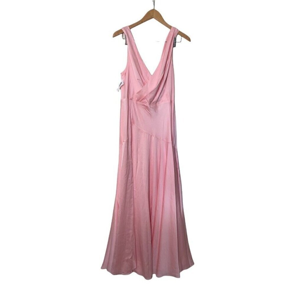 Fame and Partners Pink Maxi Dress